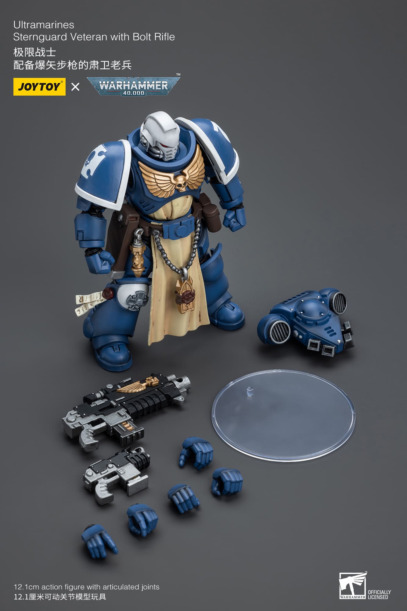 Ultramarines
Sternguard Veteran with Bolt Rifle