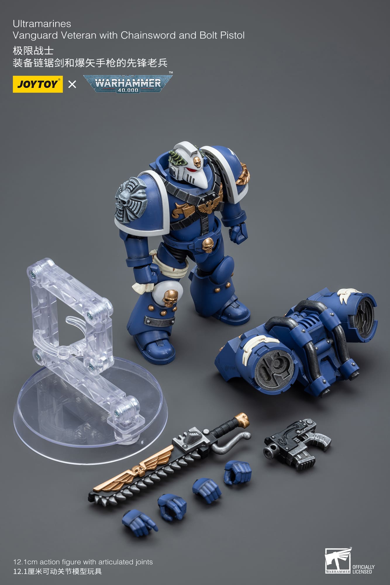 Ultramarines
Vanguard Veteran with Chainsword and Bolt Pistol