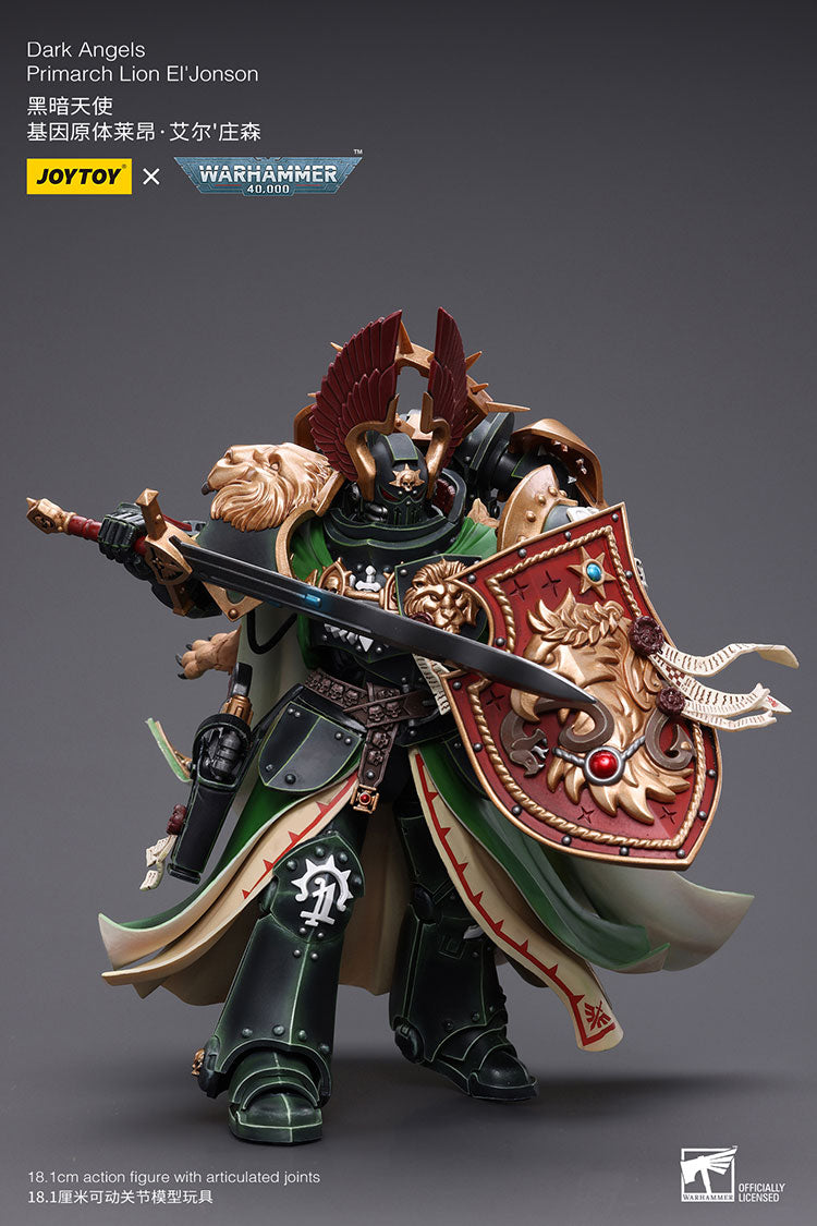 Warhammer 40k Dark Angels Primarch Lion El'Jonson 1/18 Scale Action Figure