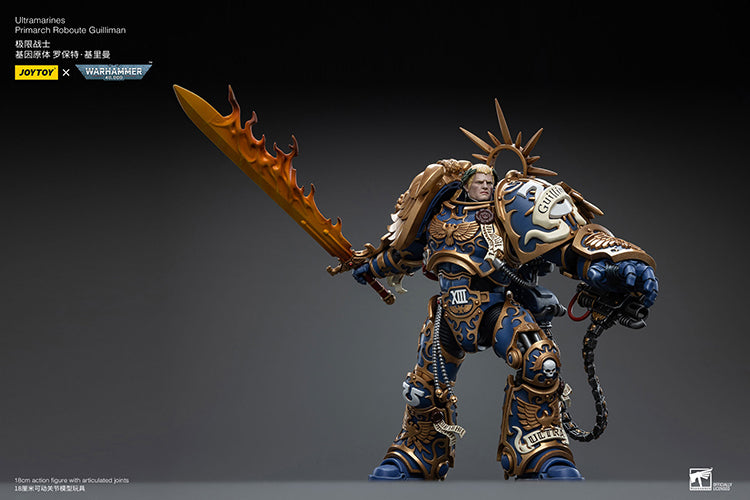 Warhammer 40K Ultramarines Primarch Roboute Guilliman 1/18 Scale Action Figure