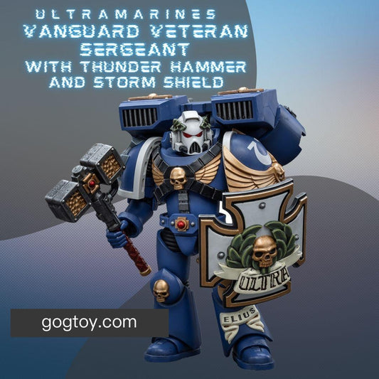 Ultramarines
Vanguard Veteran with Thunder Hammer and Storm Shield