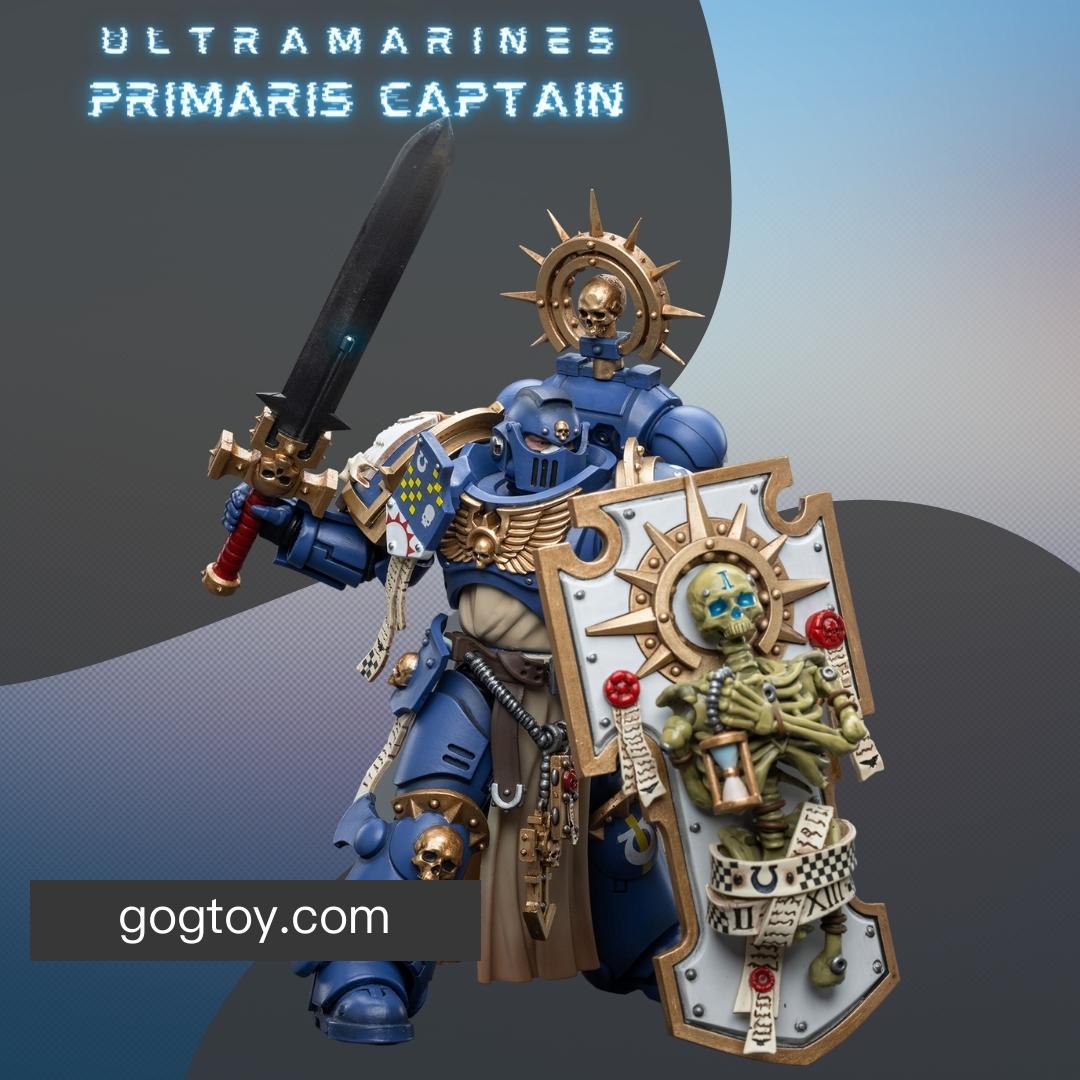 Ultramarines
Primaris Captain with Relic Shield and Power Sword