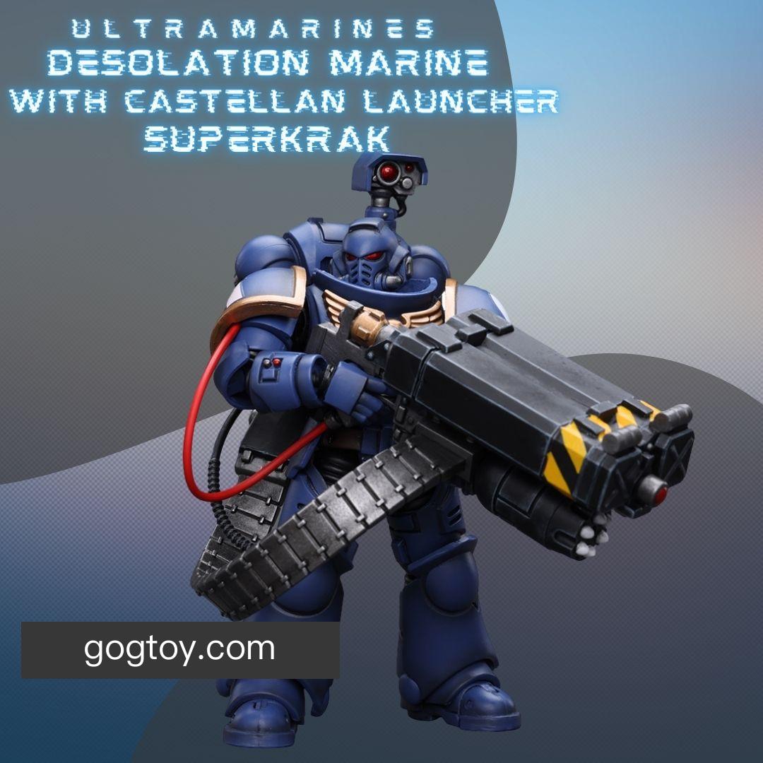 Ultramarines
Desolation Marine with Castellan Launcher (Superkrak)