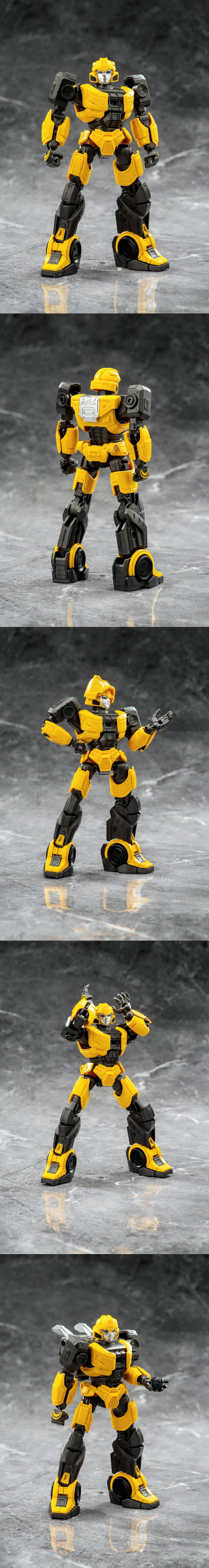 Bumblebee Transformers One Toy (B-127) - 4.92 Inch Highly Articulated Cog-Less Action Figure for Boys and Girls Ages 8 and Up