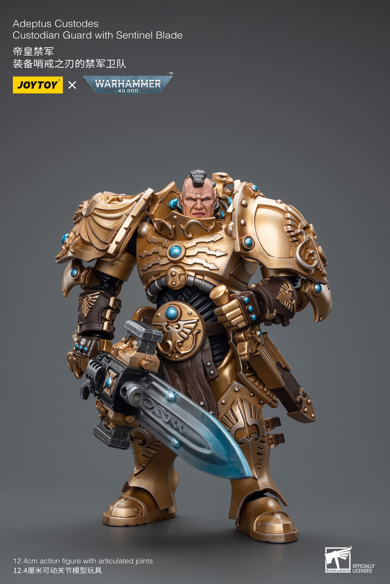 Adeptus Custodes
Custodian Guard with Sentinel Blade