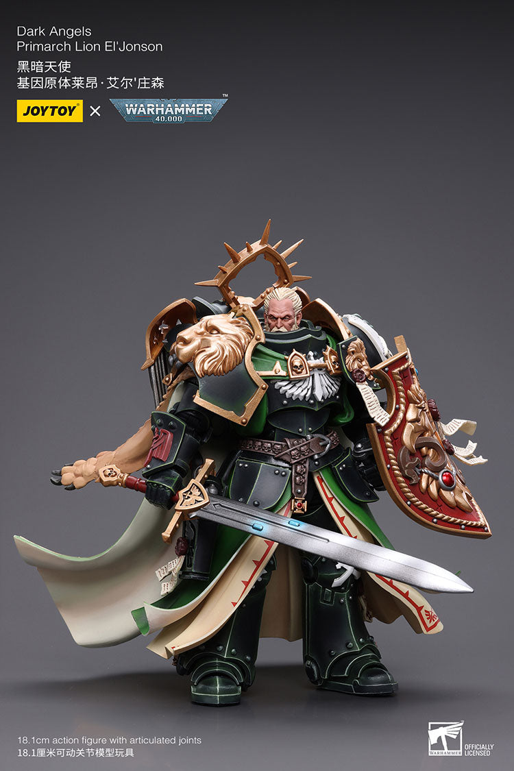 Warhammer 40k Dark Angels Primarch Lion El'Jonson 1/18 Scale Action Figure