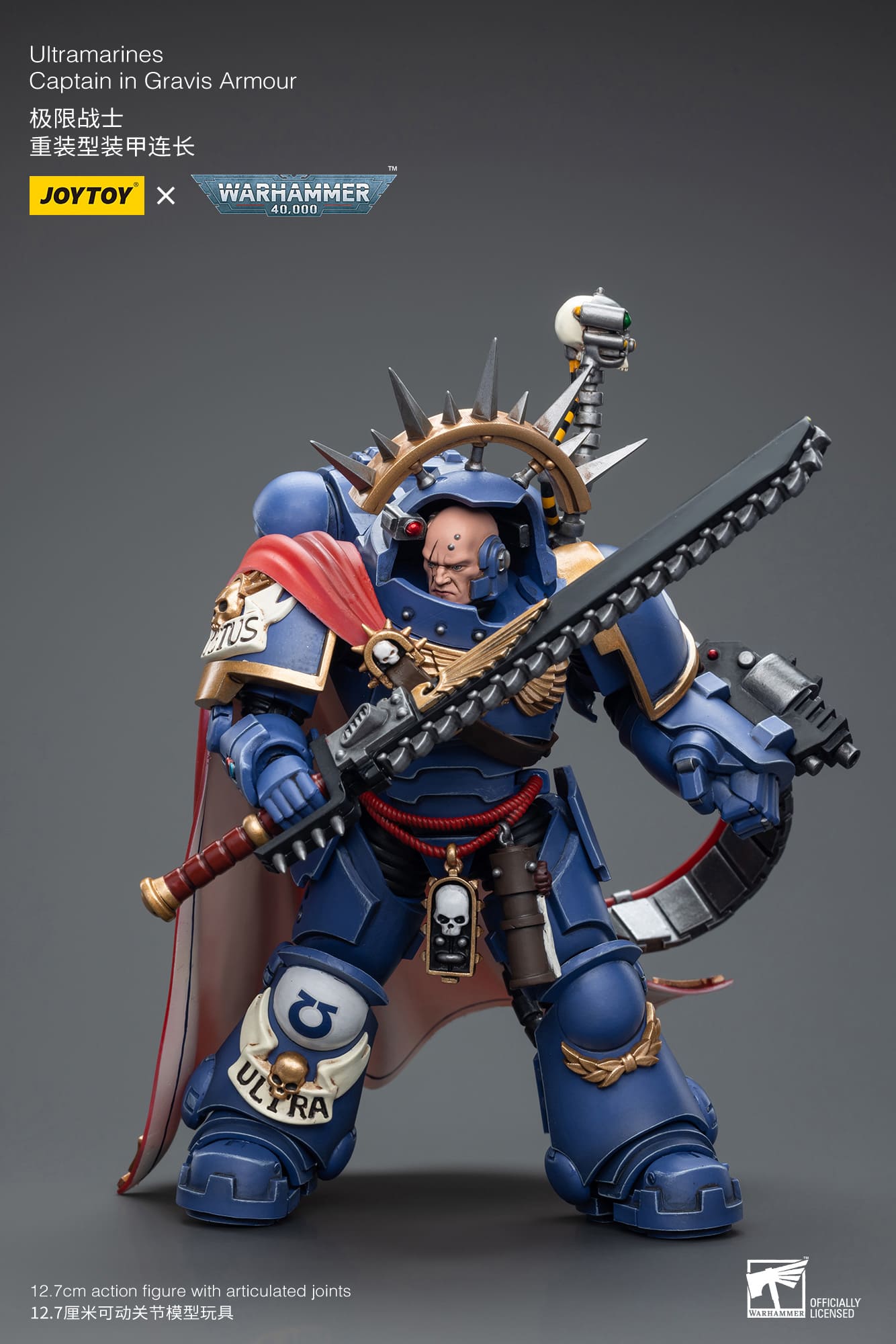 Ultramarines
Captain in Gravis Armour