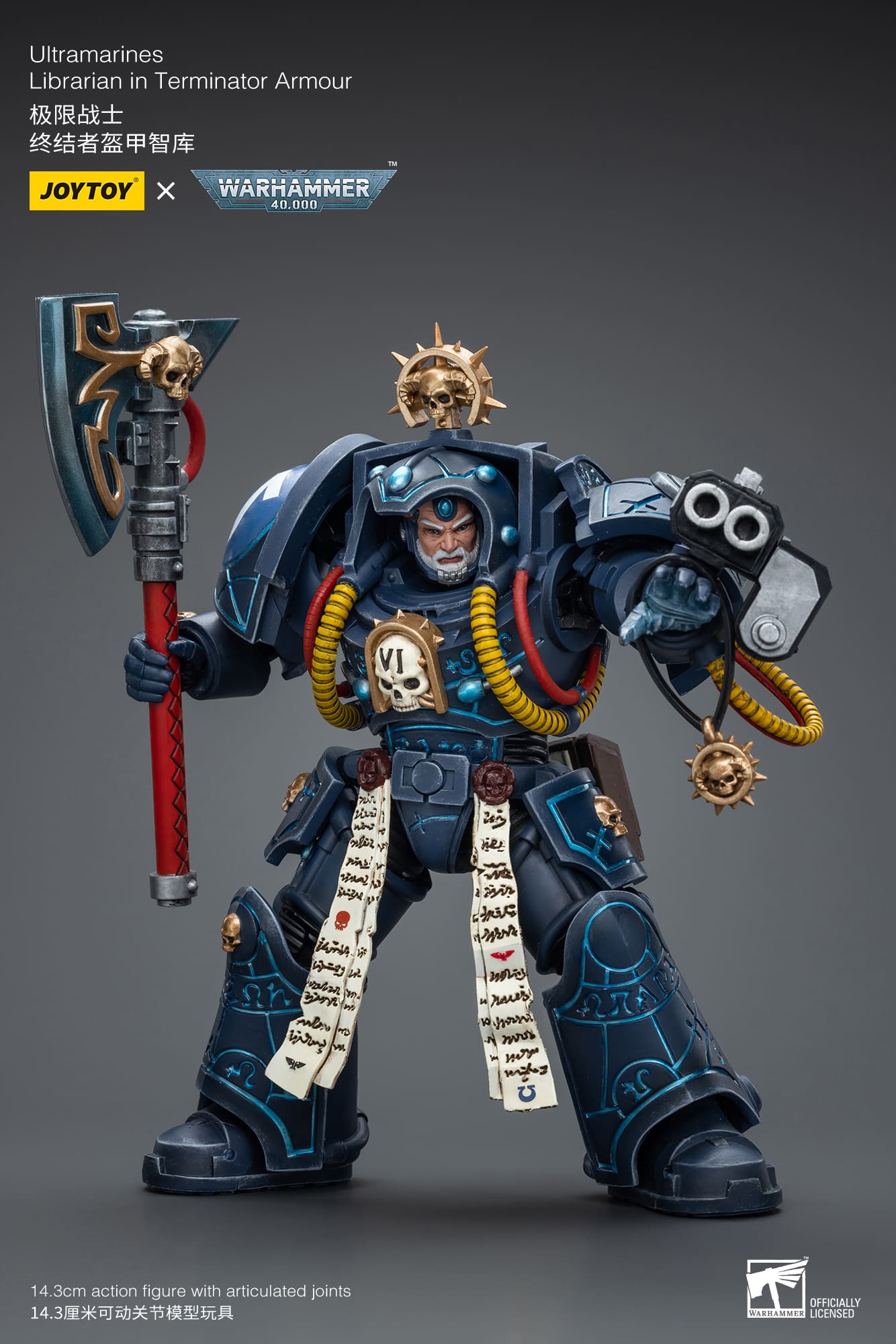 Ultramarines
Librarian in Terminator Armour