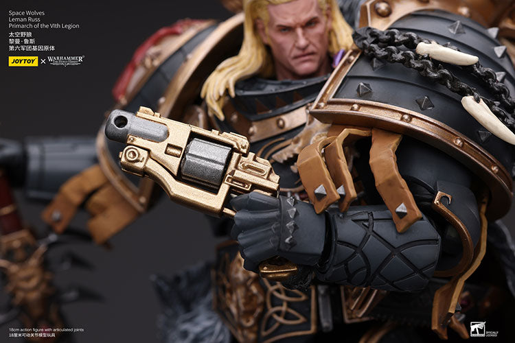 Warhammer: The Horus Heresy Space Wolves Leman Russ, Primarch of the VIth Legion 1/18 Scale Action Figure