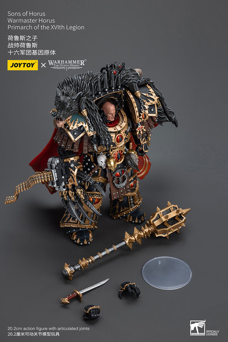 Warhammer: The Horus Heresy Sons of Horus Warmaster Horus, Primarch of the XVLth Legion 1/18 Scale Action Figure