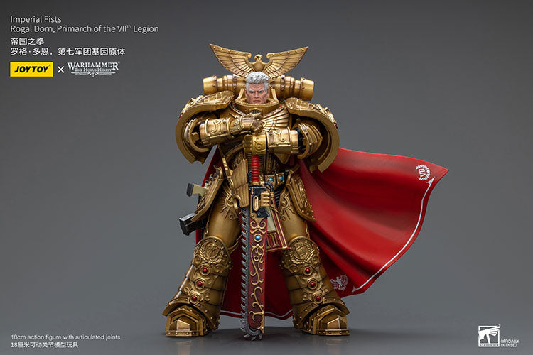 Warhammer: The Horus Heresy Imperial Fists Rogal Dorn, Primarch of the VIIth Legion 1/18 Scale Action Figure