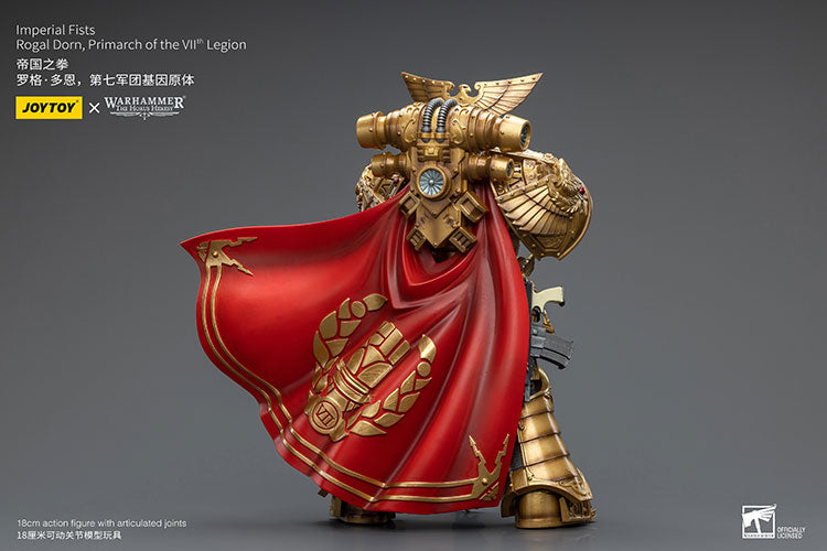 Warhammer: The Horus Heresy Imperial Fists Rogal Dorn, Primarch of the VIIth Legion 1/18 Scale Action Figure