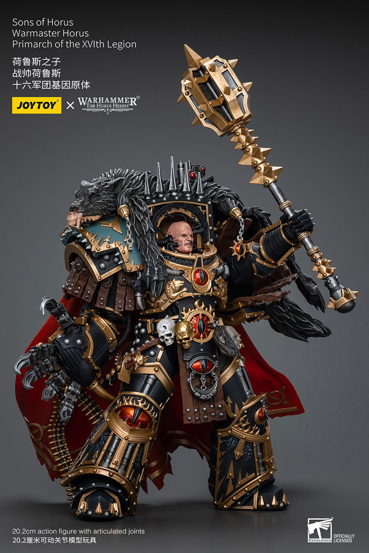 Warhammer: The Horus Heresy Sons of Horus Warmaster Horus, Primarch of the XVLth Legion 1/18 Scale Action Figure