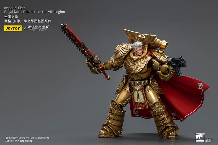 Warhammer: The Horus Heresy Imperial Fists Rogal Dorn, Primarch of the VIIth Legion 1/18 Scale Action Figure