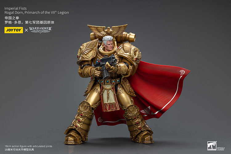 Warhammer: The Horus Heresy Imperial Fists Rogal Dorn, Primarch of the VIIth Legion 1/18 Scale Action Figure