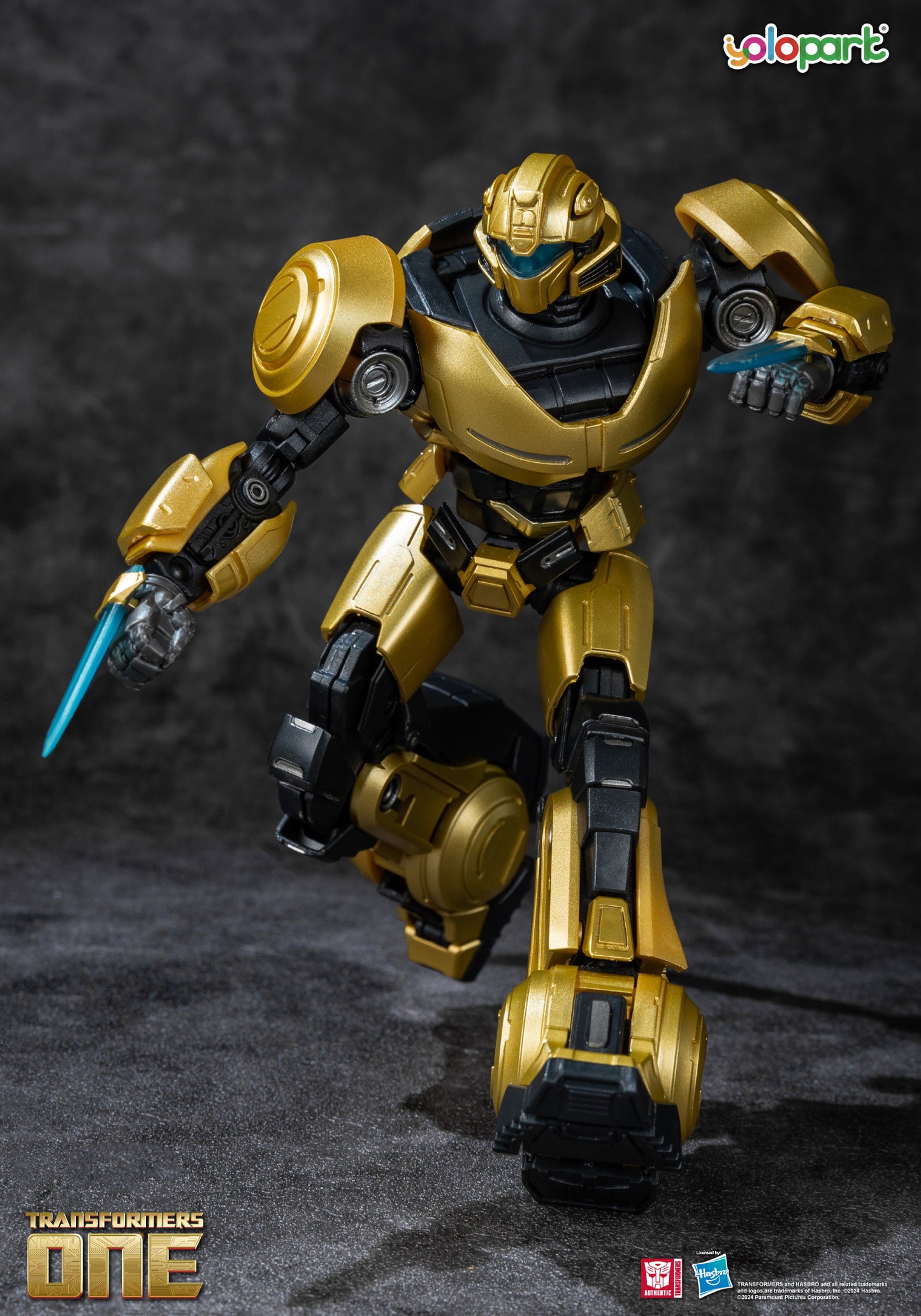 Bumblebee Transformers Toy (B-127) - 6.3 Inch Cogged Mode Highly Articulated Action Figure, Non-Converting Model Kit for Ages 8 and Up