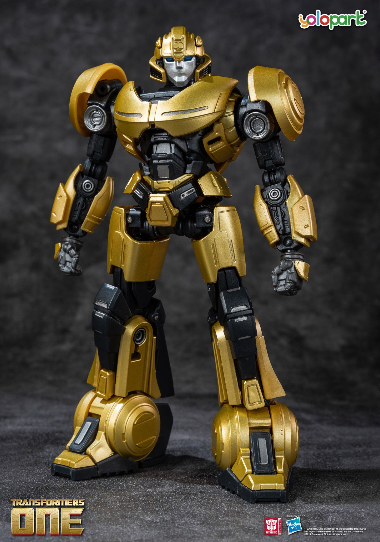 Bumblebee Transformers Toy (B-127) - 6.3 Inch Cogged Mode Highly Articulated Action Figure, Non-Converting Model Kit for Ages 8 and Up