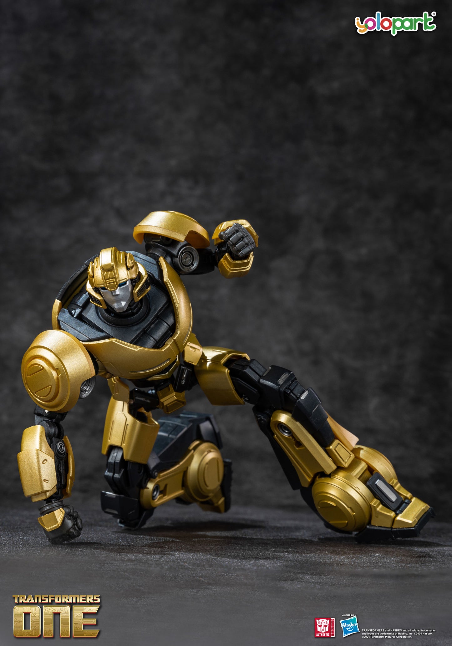 Bumblebee Transformers Toy (B-127) - 6.3 Inch Cogged Mode Highly Articulated Action Figure, Non-Converting Model Kit for Ages 8 and Up