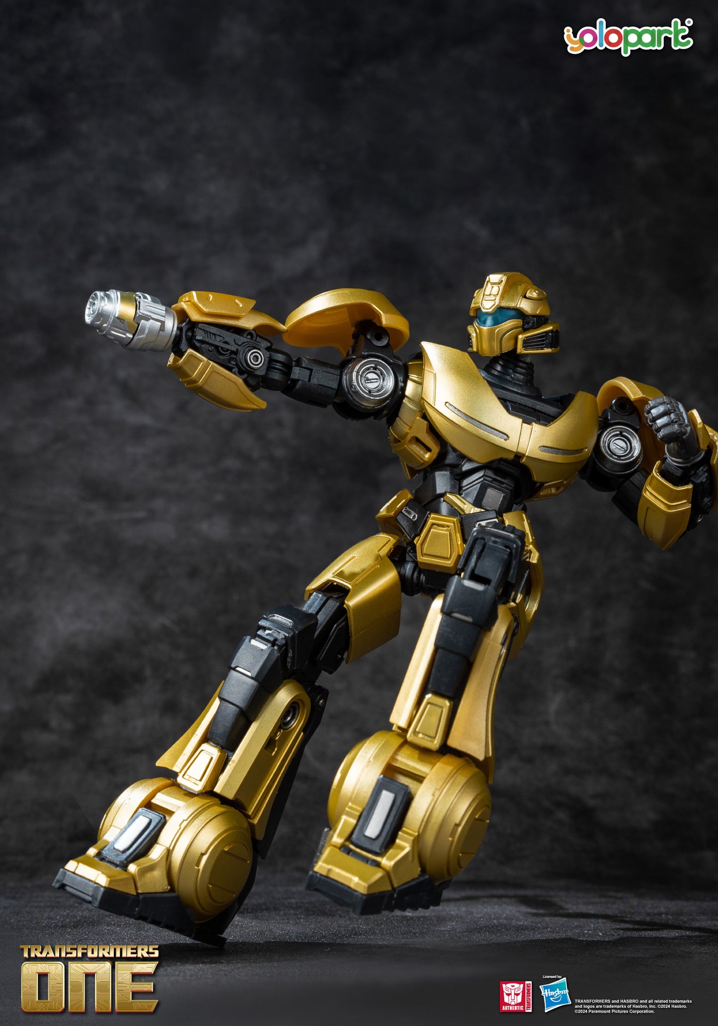 Bumblebee Transformers Toy (B-127) - 6.3 Inch Cogged Mode Highly Articulated Action Figure, Non-Converting Model Kit for Ages 8 and Up