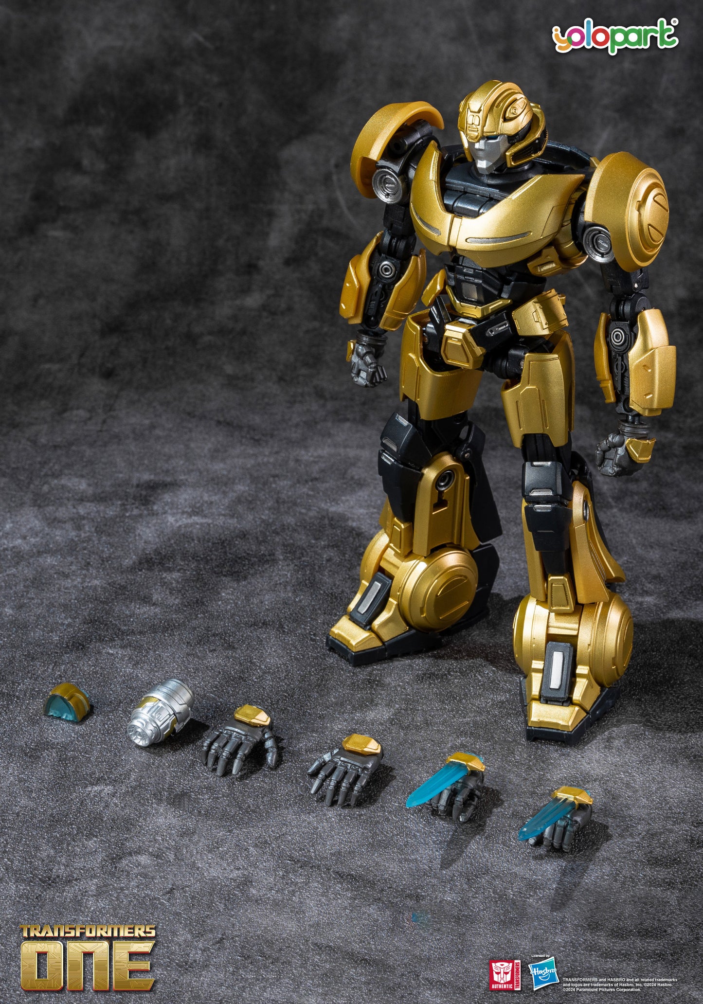 Bumblebee Transformers Toy (B-127) - 6.3 Inch Cogged Mode Highly Articulated Action Figure, Non-Converting Model Kit for Ages 8 and Up