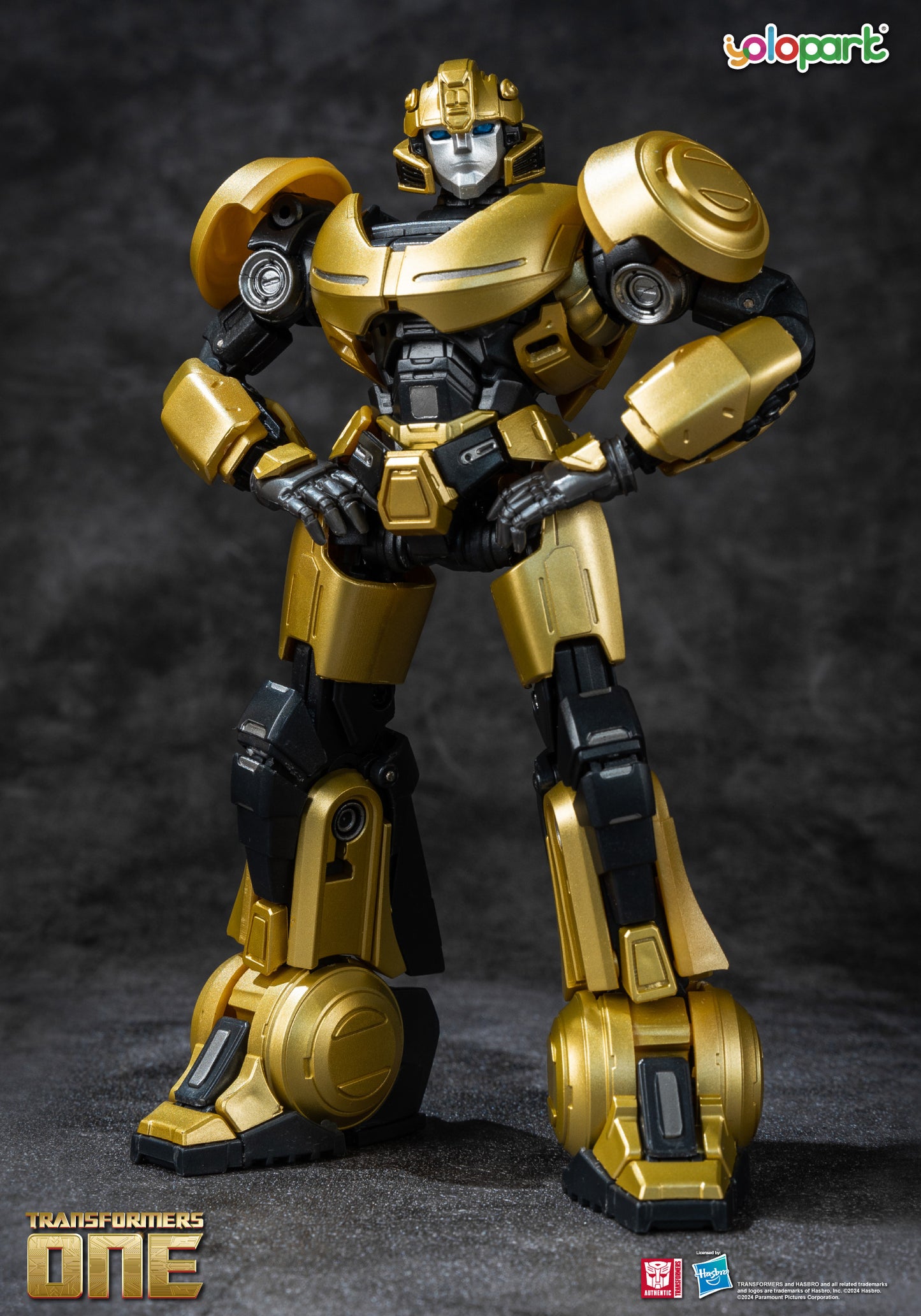 Bumblebee Transformers Toy (B-127) - 6.3 Inch Cogged Mode Highly Articulated Action Figure, Non-Converting Model Kit for Ages 8 and Up