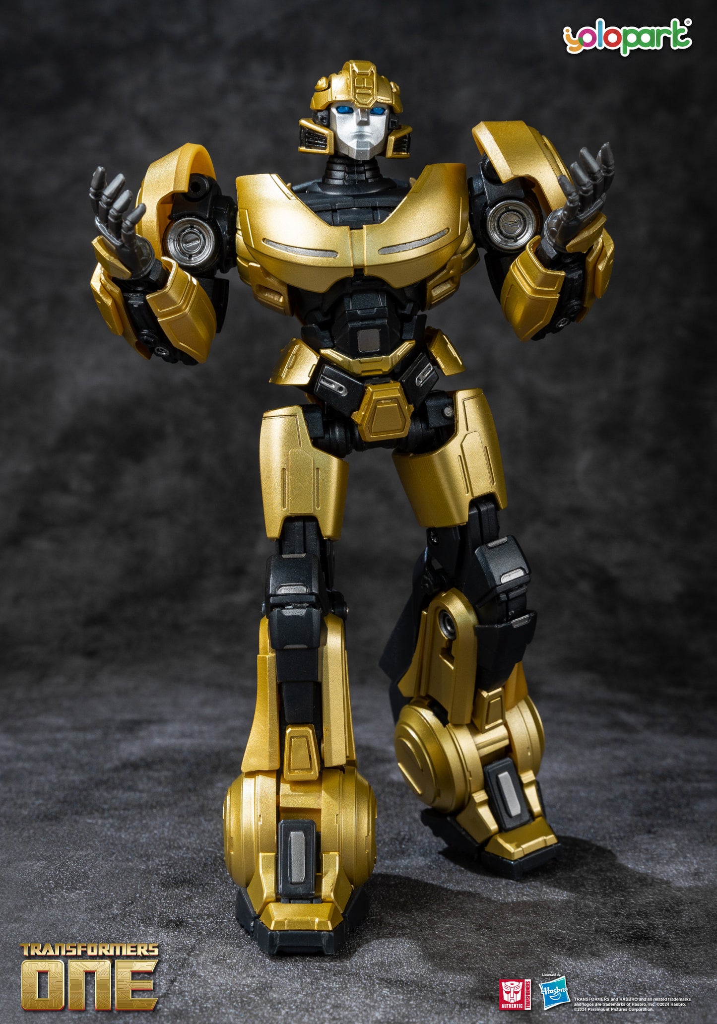 Bumblebee Transformers Toy (B-127) - 6.3 Inch Cogged Mode Highly Articulated Action Figure, Non-Converting Model Kit for Ages 8 and Up