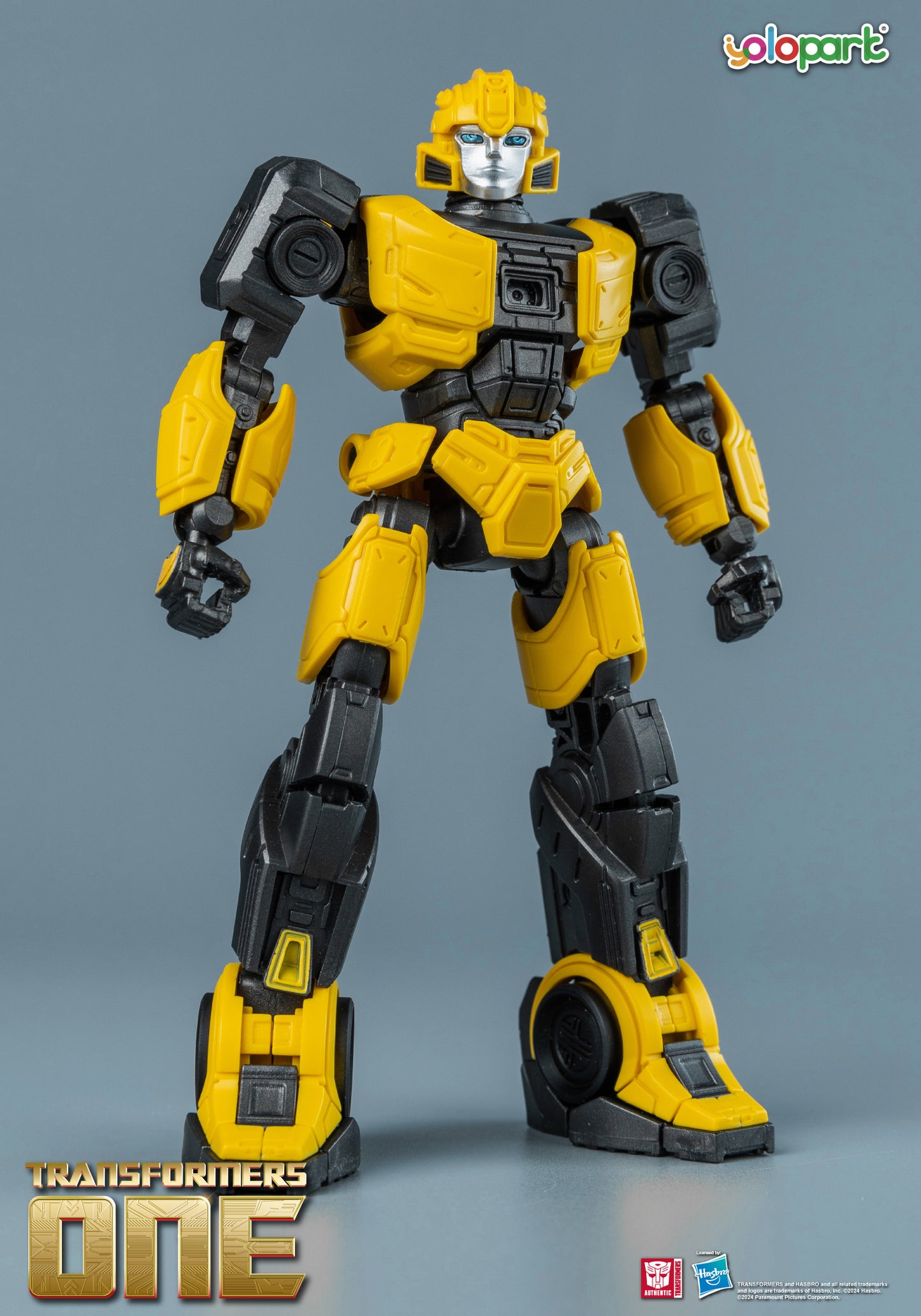 Bumblebee Transformers One Toy (B-127) - 4.92 Inch Highly Articulated Cog-Less Action Figure for Boys and Girls Ages 8 and Up