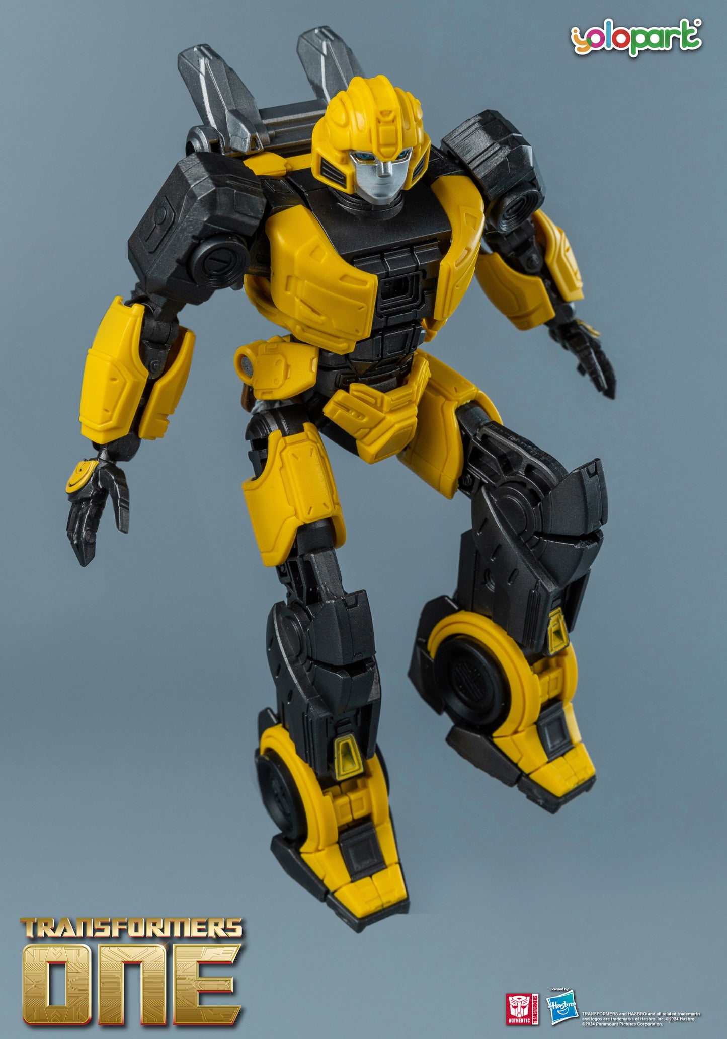 Bumblebee Transformers One Toy (B-127) - 4.92 Inch Highly Articulated Cog-Less Action Figure for Boys and Girls Ages 8 and Up