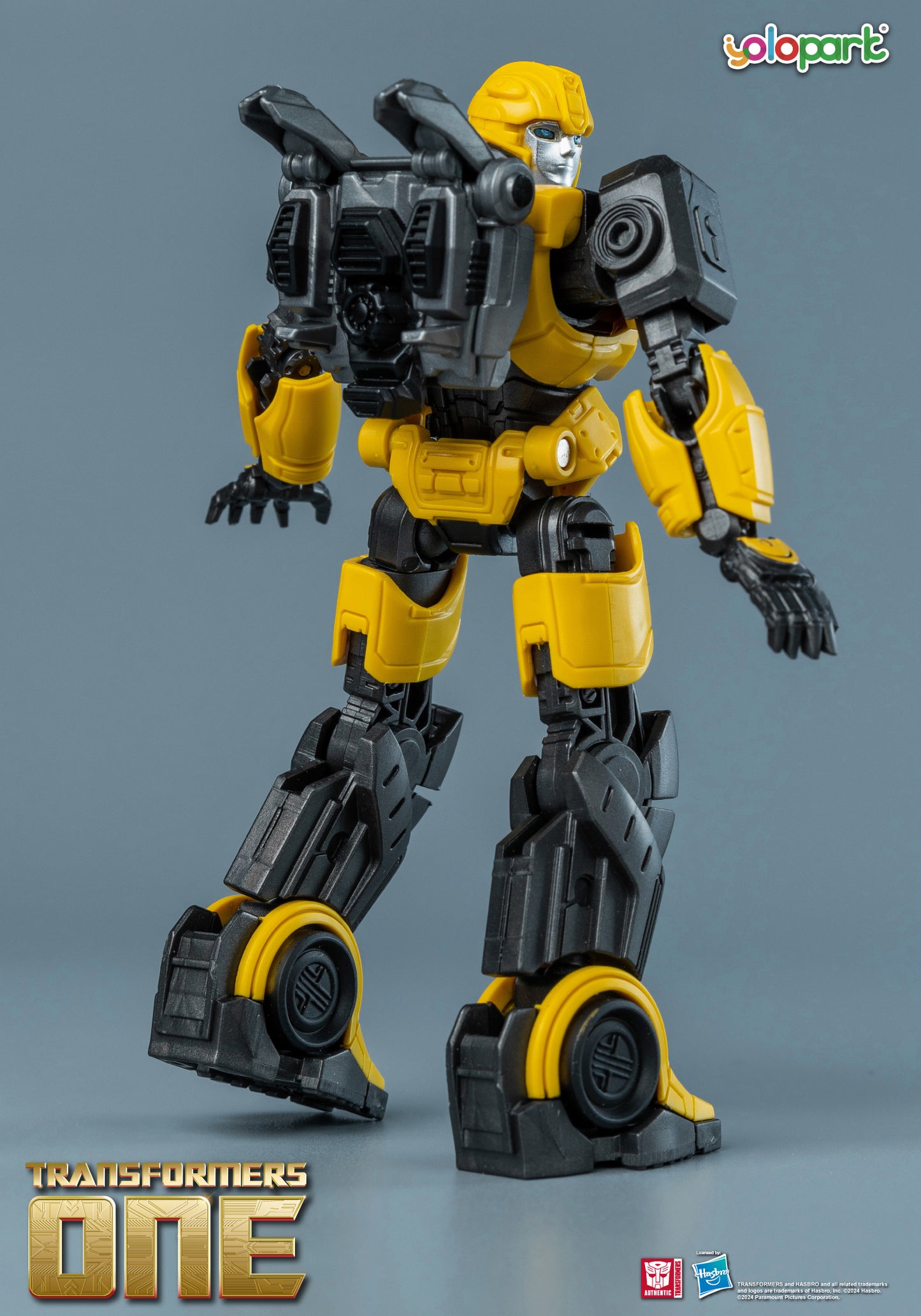 Bumblebee Transformers One Toy (B-127) - 4.92 Inch Highly Articulated Cog-Less Action Figure for Boys and Girls Ages 8 and Up