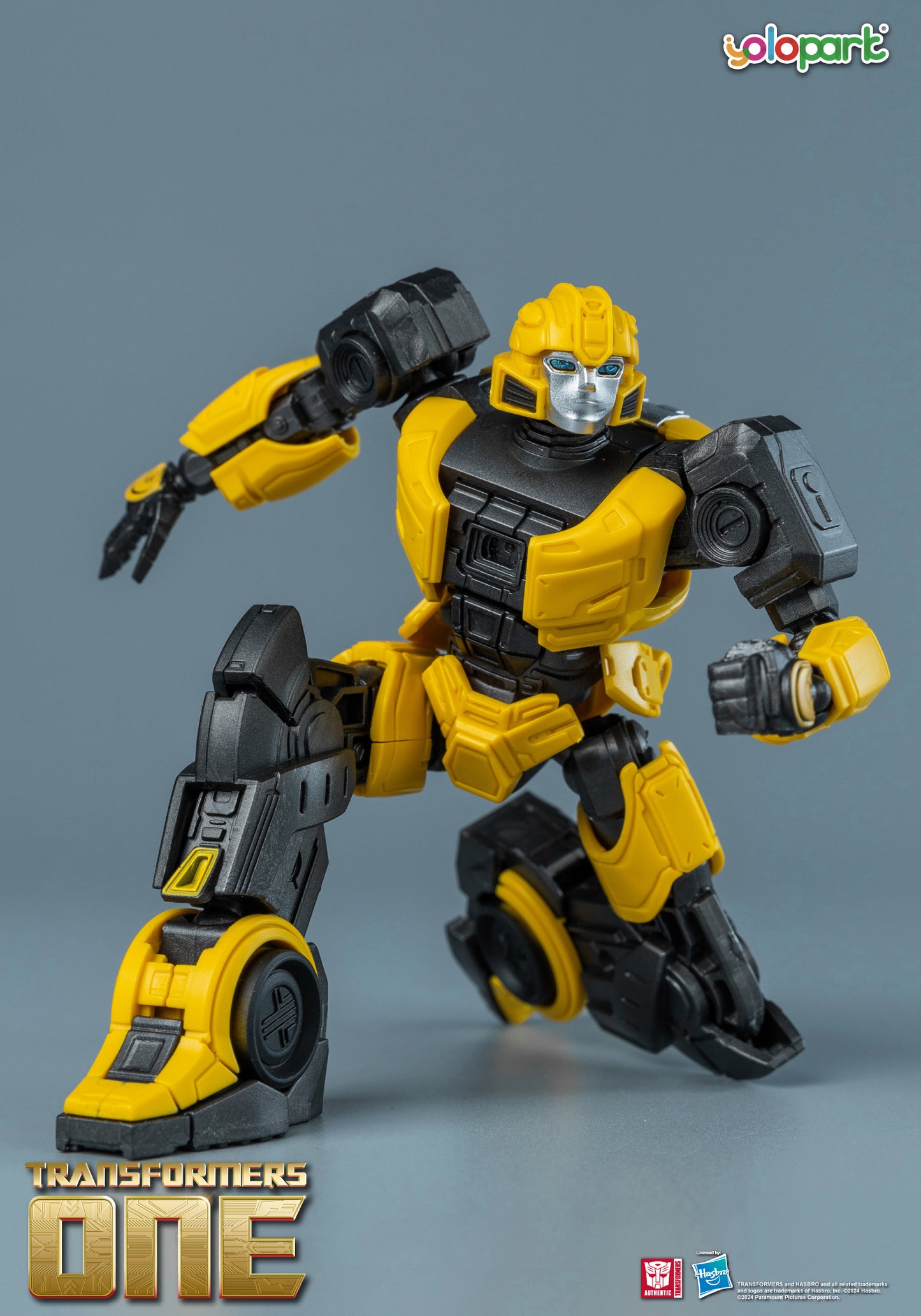 Bumblebee Transformers One Toy (B-127) - 4.92 Inch Highly Articulated Cog-Less Action Figure for Boys and Girls Ages 8 and Up