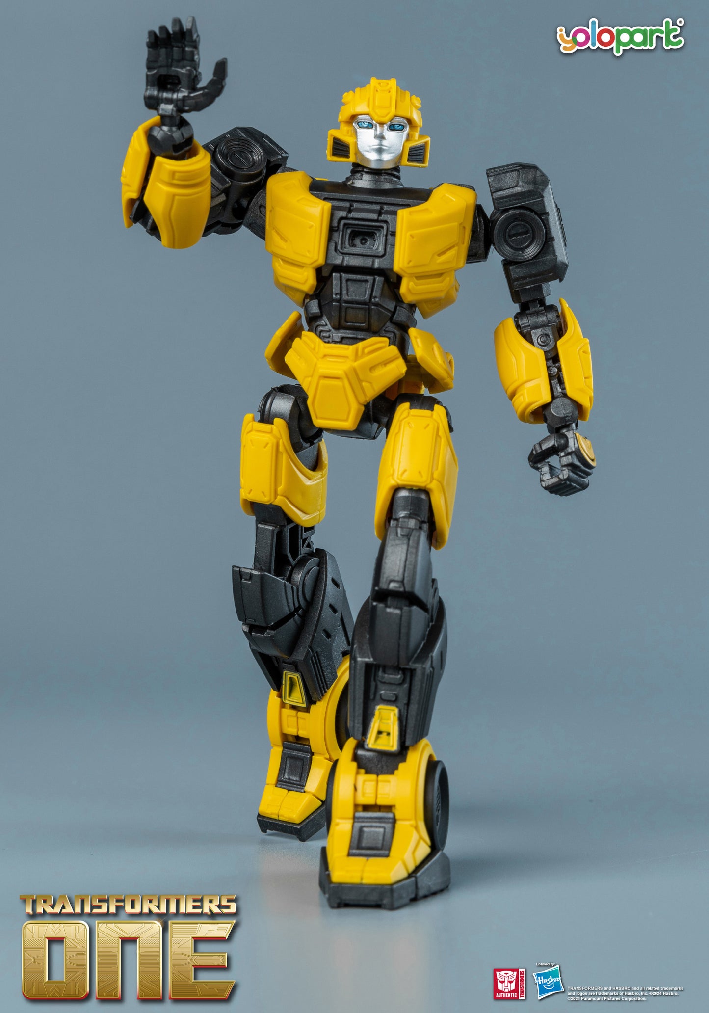 Bumblebee Transformers One Toy (B-127) - 4.92 Inch Highly Articulated Cog-Less Action Figure for Boys and Girls Ages 8 and Up