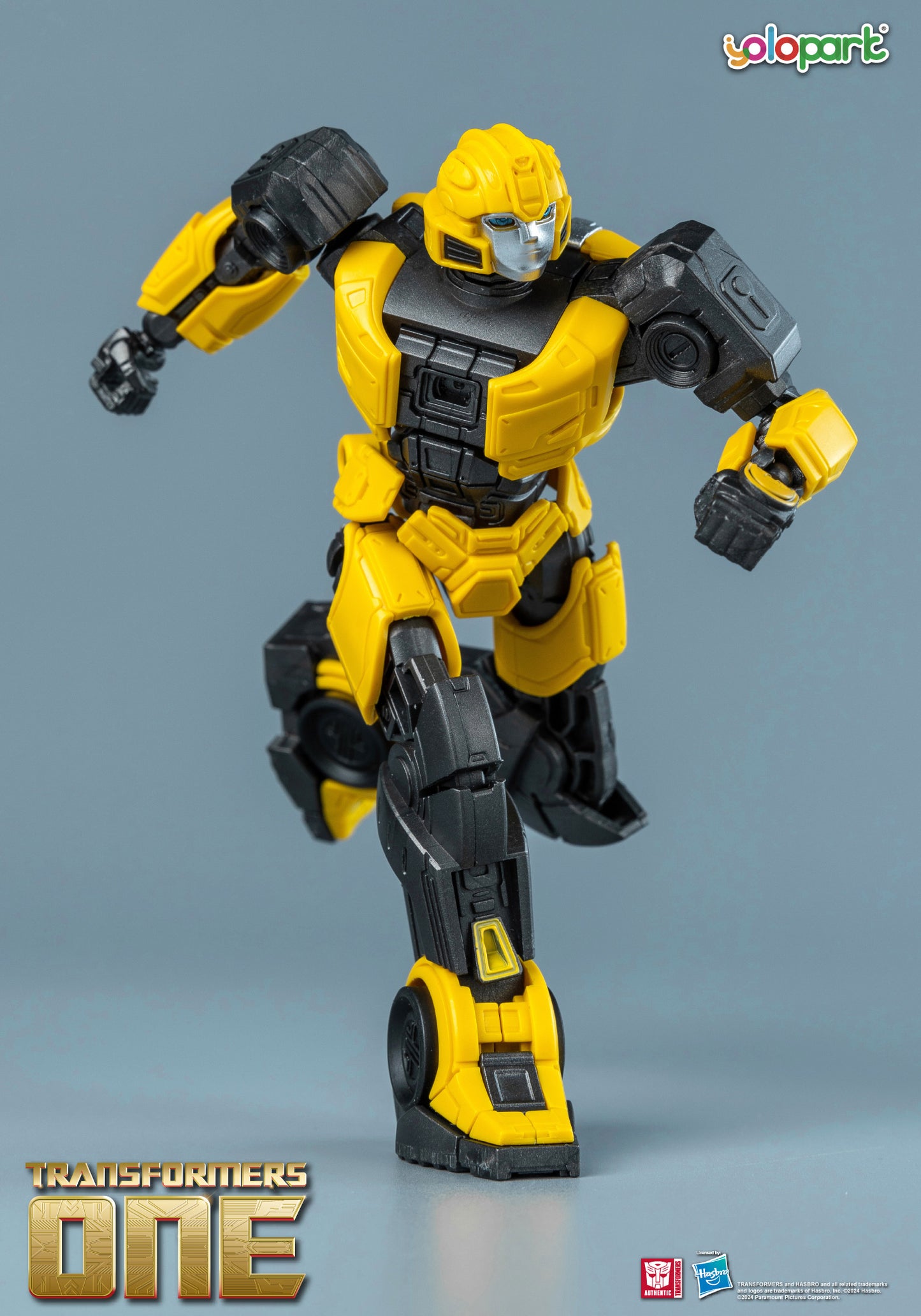 Bumblebee Transformers One Toy (B-127) - 4.92 Inch Highly Articulated Cog-Less Action Figure for Boys and Girls Ages 8 and Up