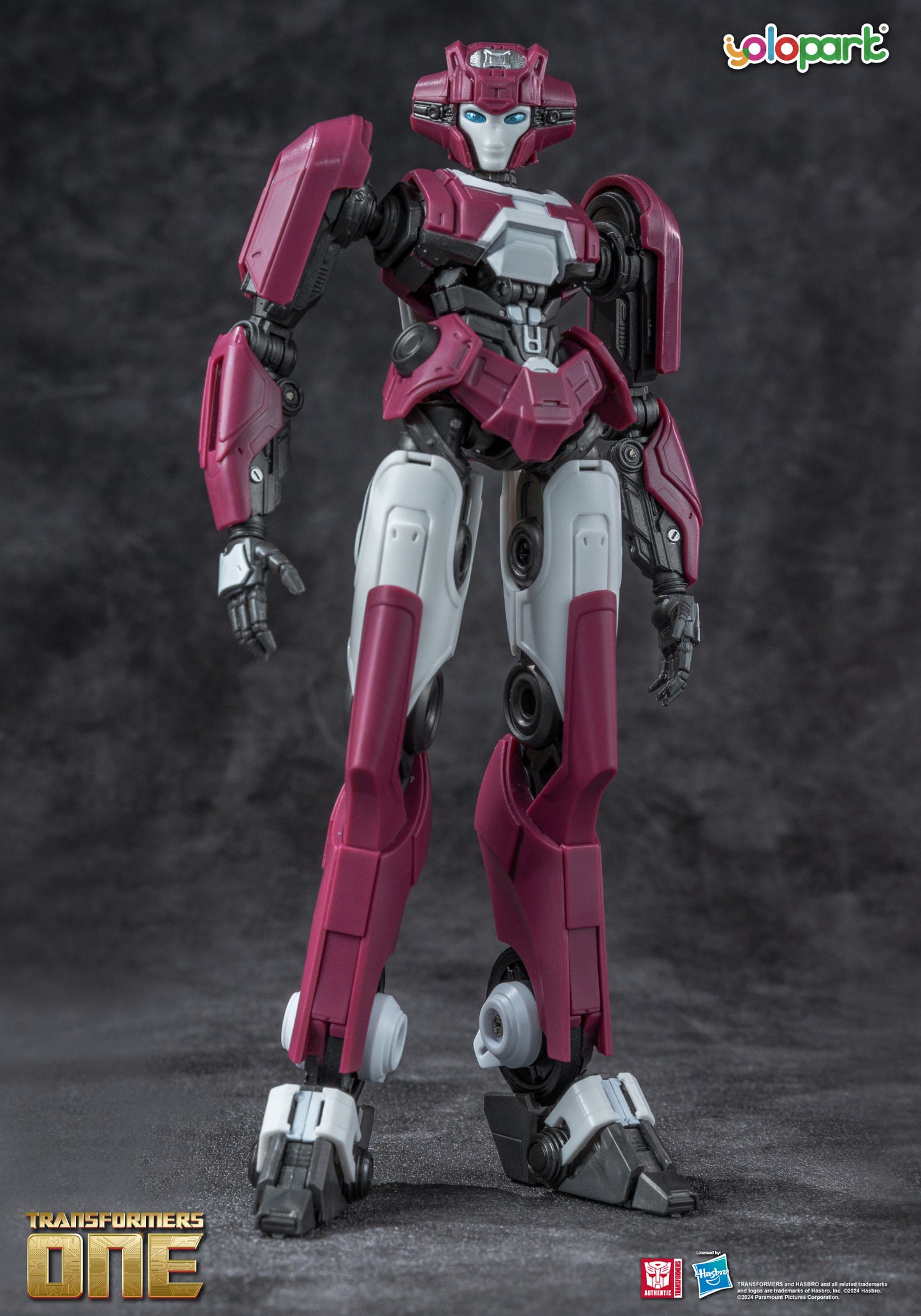 Transformers One Elita-1 Cogged Mode Action Figure - 6.89 Inch Highly Articulated Collectible Toy for Ages 8 and Up, Non-Converting Model Kit