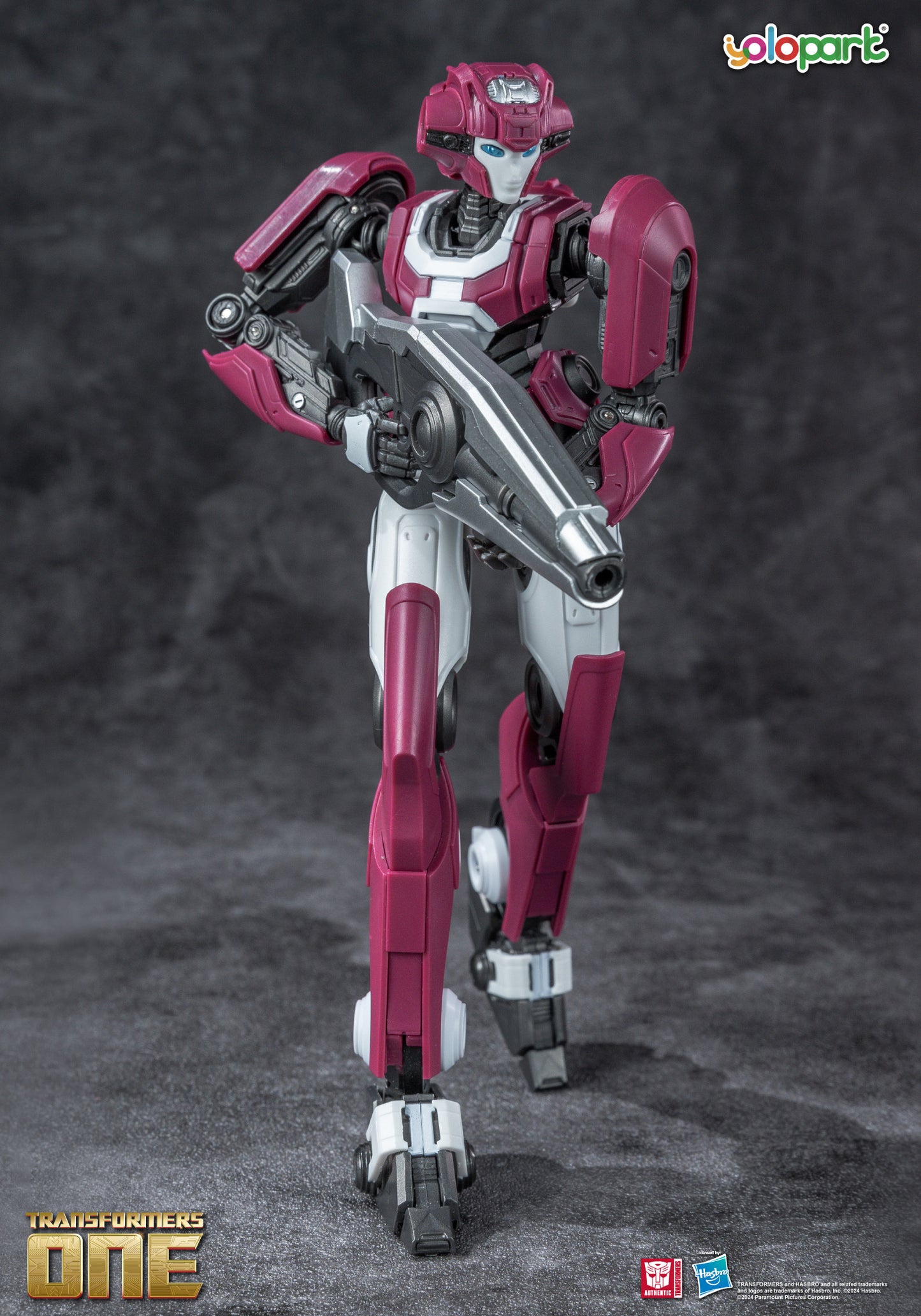 Transformers One Elita-1 Cogged Mode Action Figure - 6.89 Inch Highly Articulated Collectible Toy for Ages 8 and Up, Non-Converting Model Kit