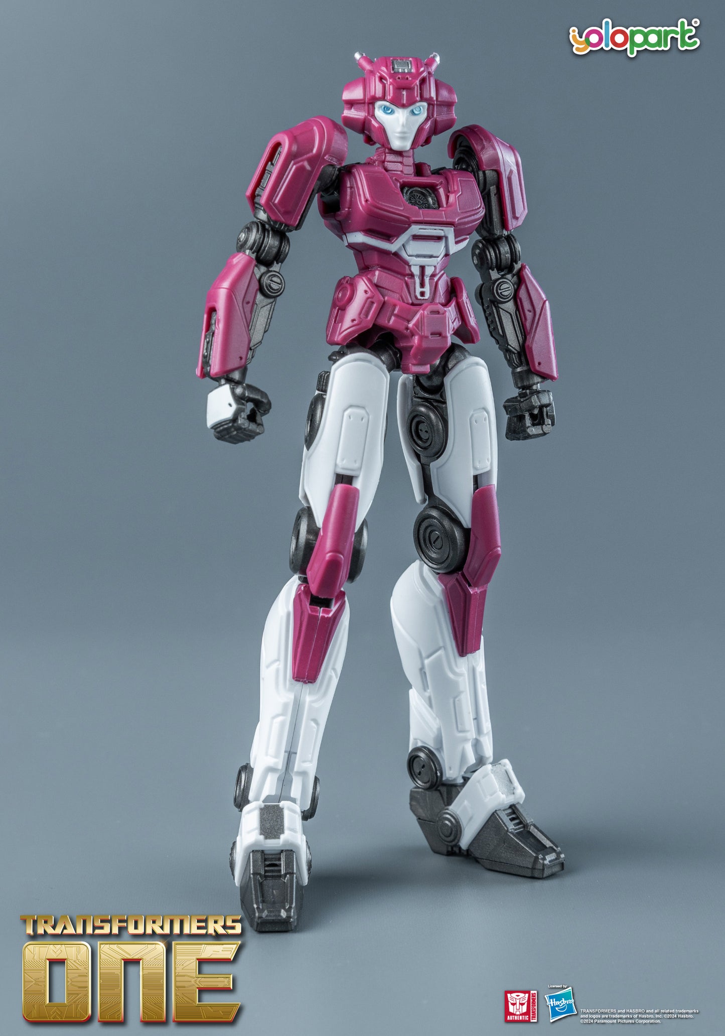 Transformers Elita-1 Cog-less Mode Action Figure - 5.12 Inch Highly Articulated Collectible Toy for Ages 8 and Up, Non-Converting Transformers One Figure