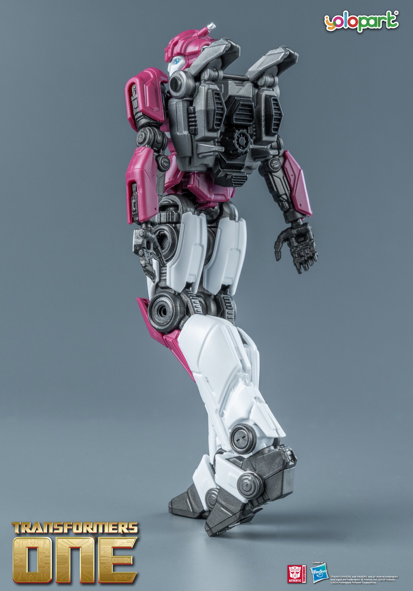 Transformers Elita-1 Cog-less Mode Action Figure - 5.12 Inch Highly Articulated Collectible Toy for Ages 8 and Up, Non-Converting Transformers One Figure