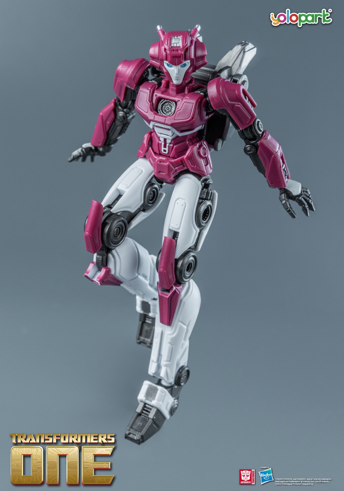 Transformers Elita-1 Cog-less Mode Action Figure - 5.12 Inch Highly Articulated Collectible Toy for Ages 8 and Up, Non-Converting Transformers One Figure