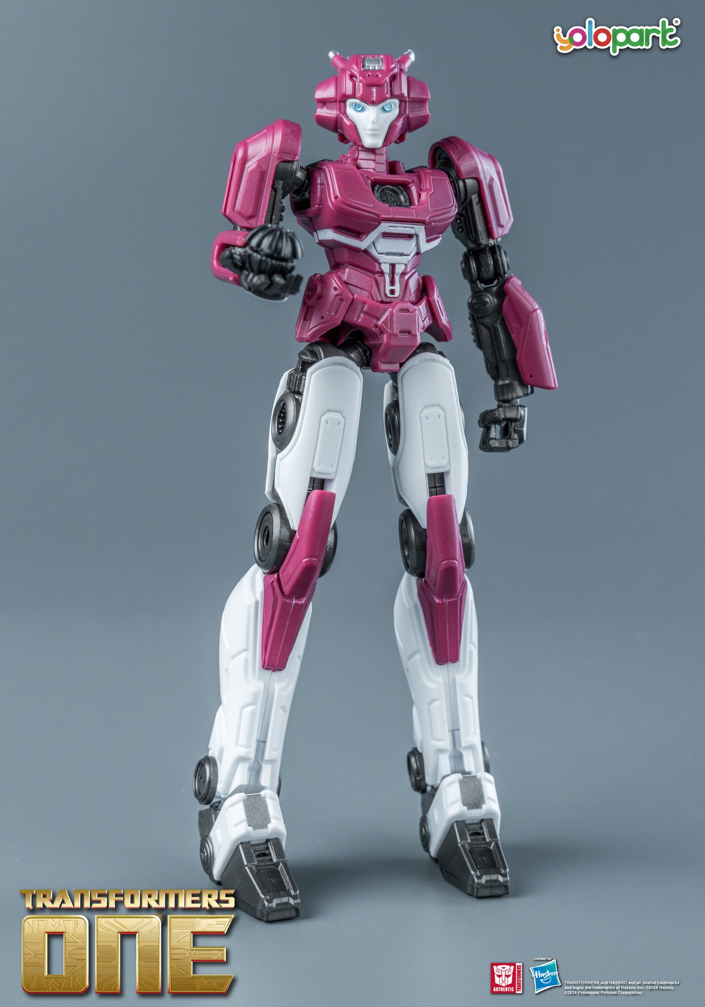 Transformers Elita-1 Cog-less Mode Action Figure - 5.12 Inch Highly Articulated Collectible Toy for Ages 8 and Up, Non-Converting Transformers One Figure