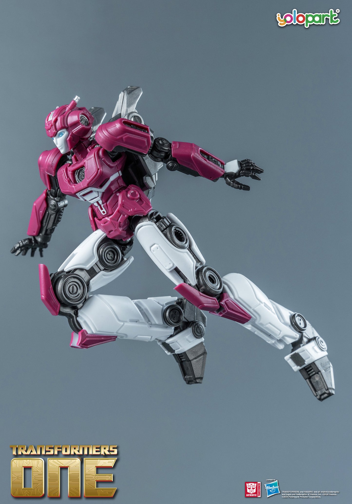 Transformers Elita-1 Cog-less Mode Action Figure - 5.12 Inch Highly Articulated Collectible Toy for Ages 8 and Up, Non-Converting Transformers One Figure