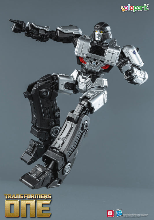 Transformers One Megatron (D-16) Cog-less Mode - 5.9 Inch Highly Articulated Action Figure, Non-Converting Collectible Toy for Ages 8 and Up