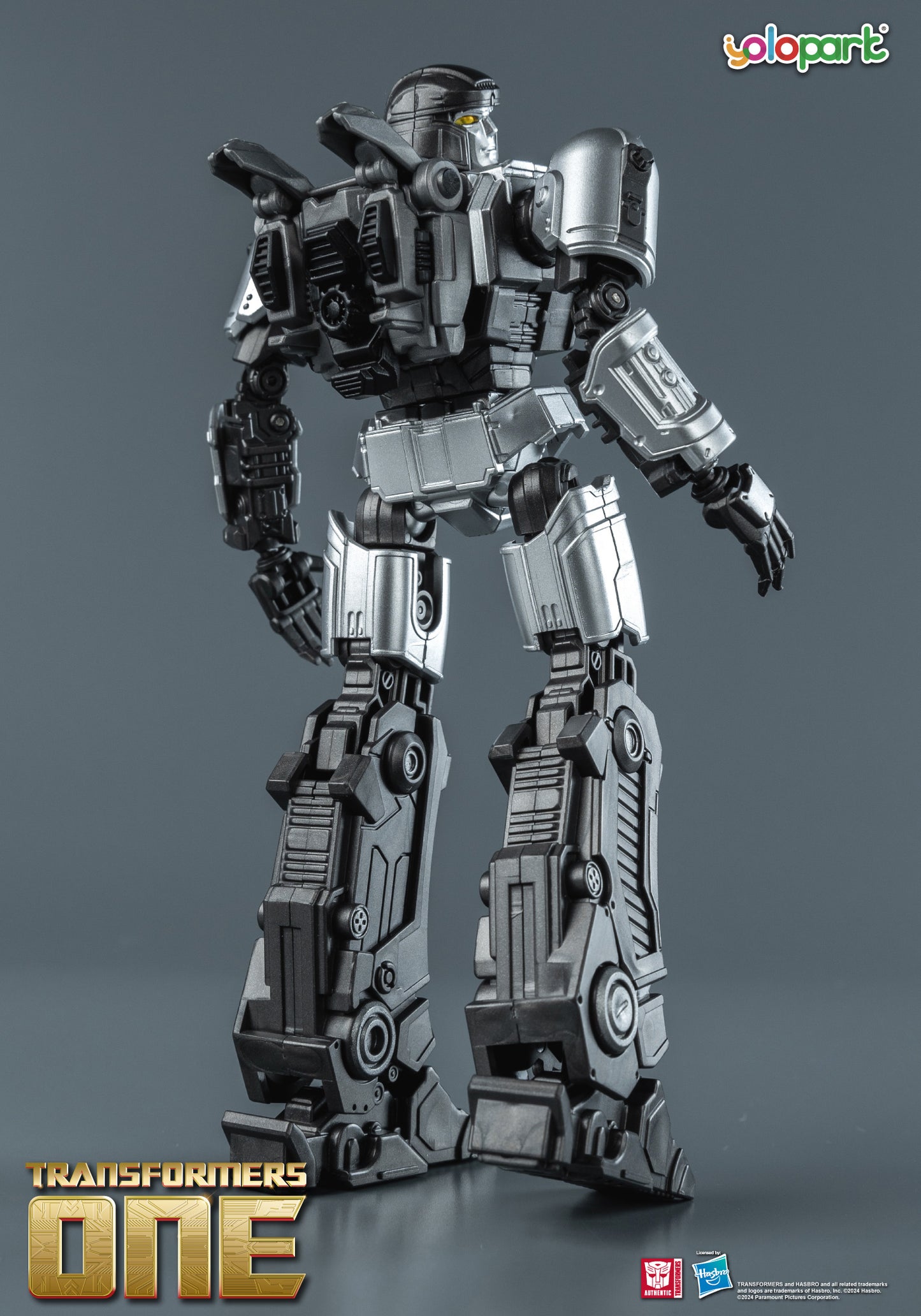 Transformers One Megatron (D-16) Cog-less Mode - 5.9 Inch Highly Articulated Action Figure, Non-Converting Collectible Toy for Ages 8 and Up