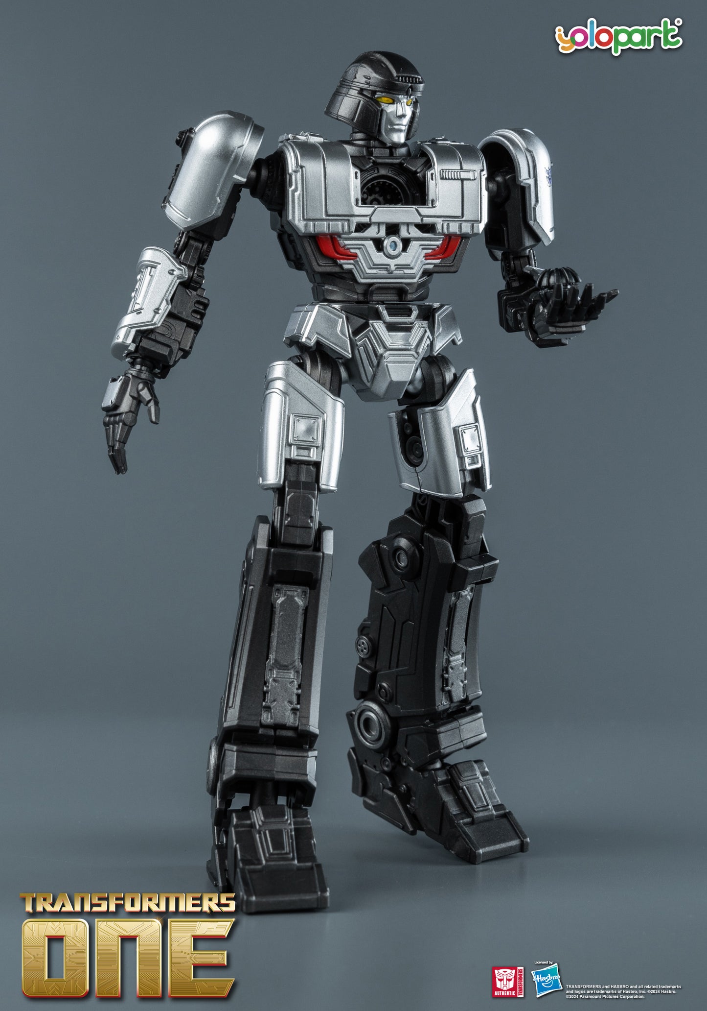 Transformers One Megatron (D-16) Cog-less Mode - 5.9 Inch Highly Articulated Action Figure, Non-Converting Collectible Toy for Ages 8 and Up