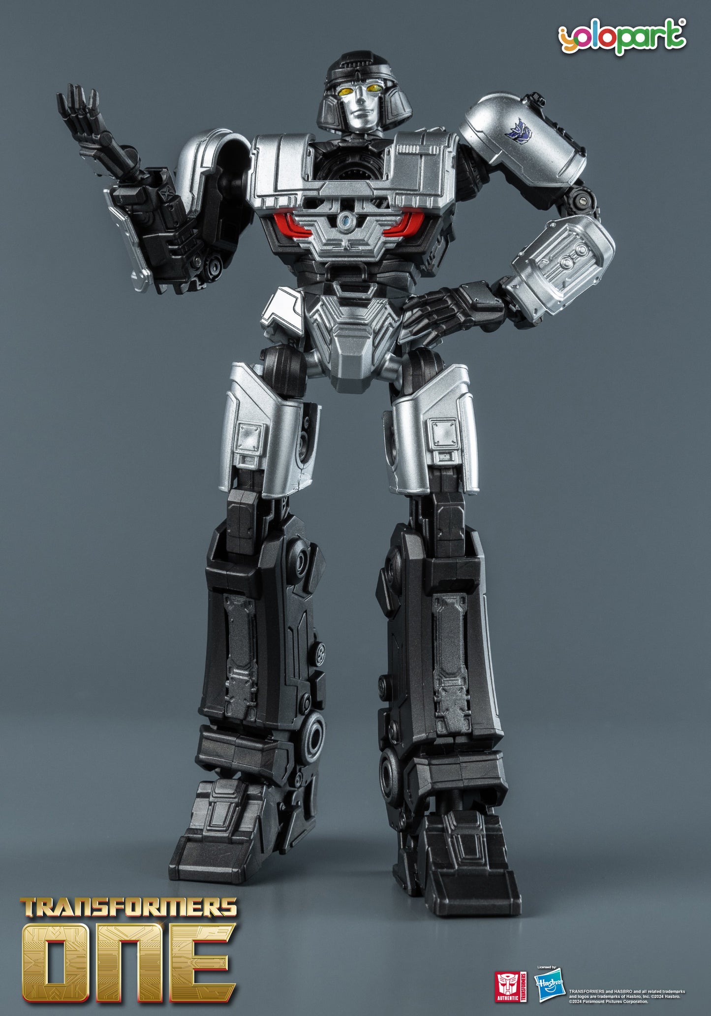 Transformers One Megatron (D-16) Cog-less Mode - 5.9 Inch Highly Articulated Action Figure, Non-Converting Collectible Toy for Ages 8 and Up