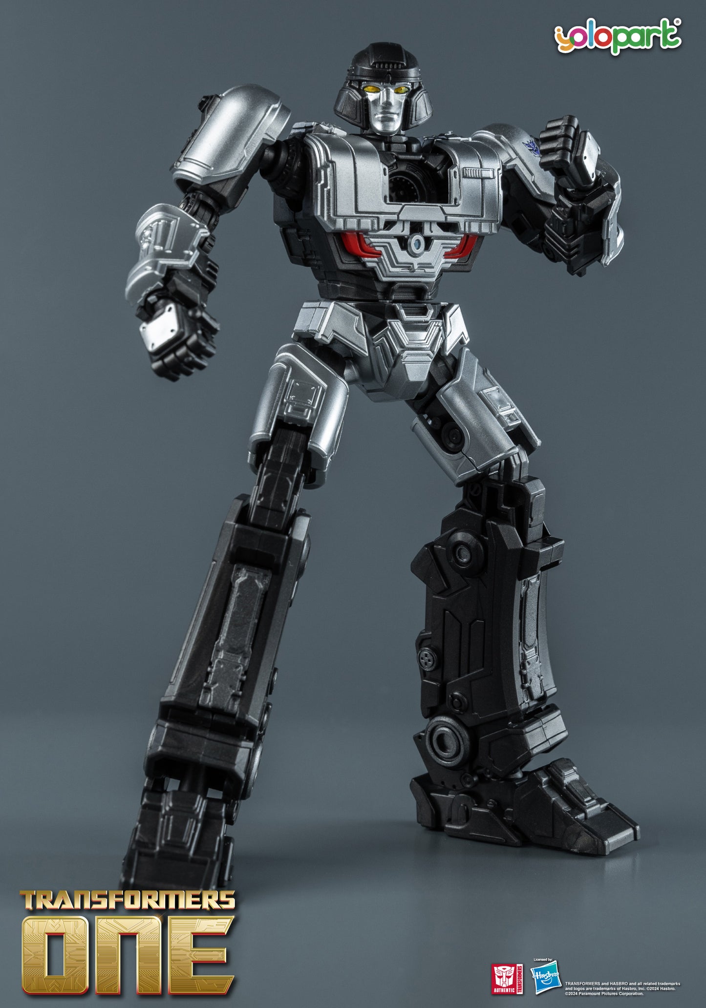 Transformers One Megatron (D-16) Cog-less Mode - 5.9 Inch Highly Articulated Action Figure, Non-Converting Collectible Toy for Ages 8 and Up