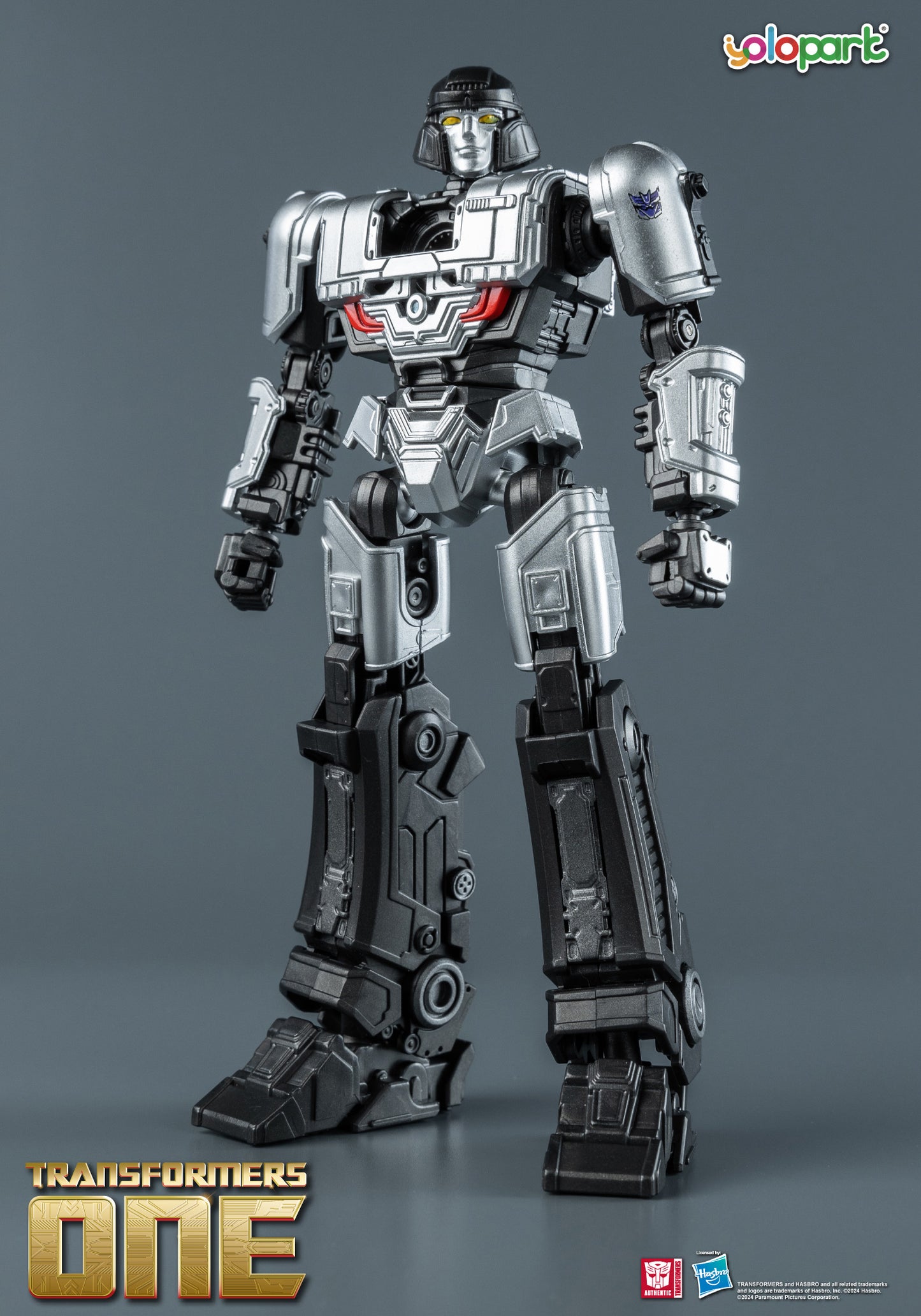 Transformers One Megatron (D-16) Cog-less Mode - 5.9 Inch Highly Articulated Action Figure, Non-Converting Collectible Toy for Ages 8 and Up