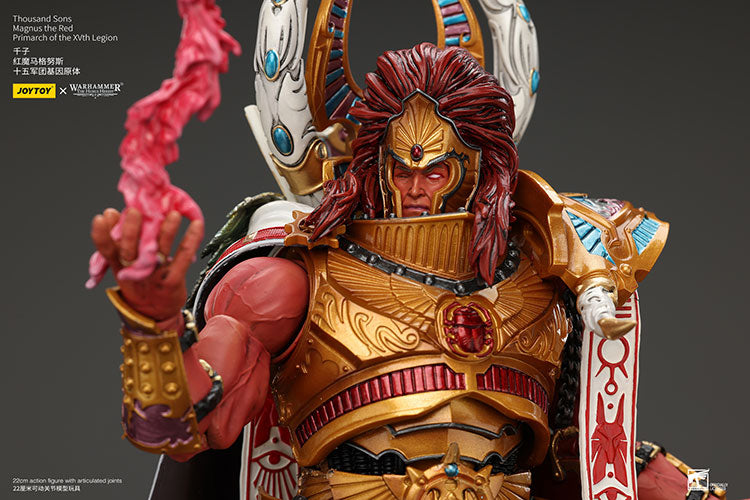 Warhammer: The Horus Heresy Thousand Sons Magnus the Red, Primarch of the XVth Legion 1/18 Scale Action Figure