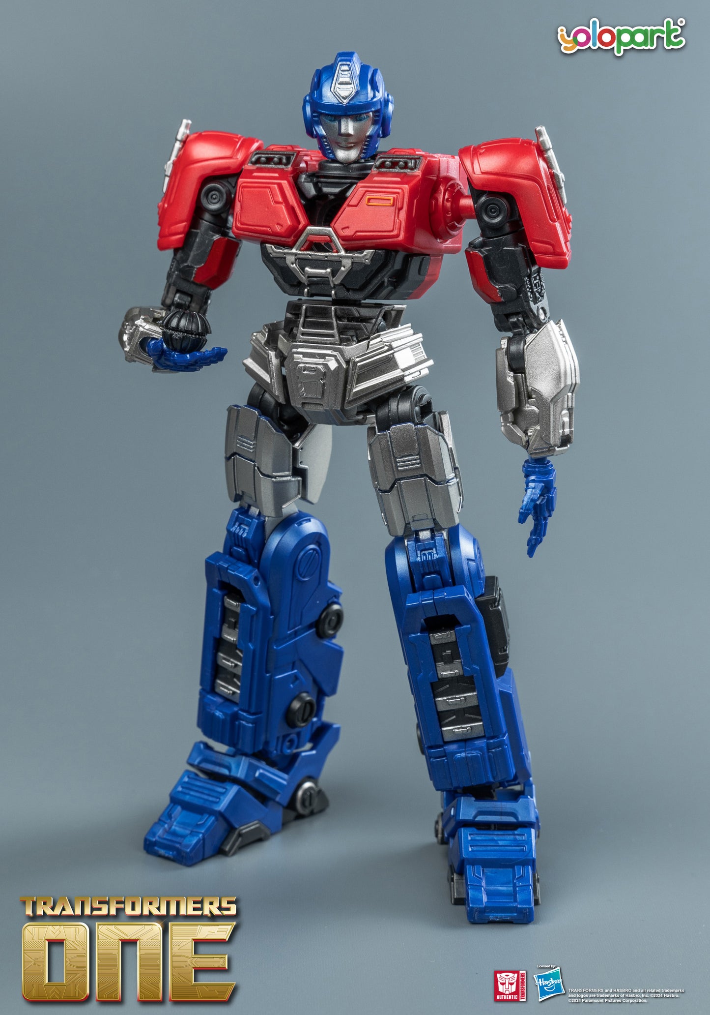 Transformers One Optimus Prime (Orion Pax) Cog-Less Mode - 5.51 Inch Highly Articulated Action Figure, Non-Converting Collectible for Boys and Girls Ages 8 and Up