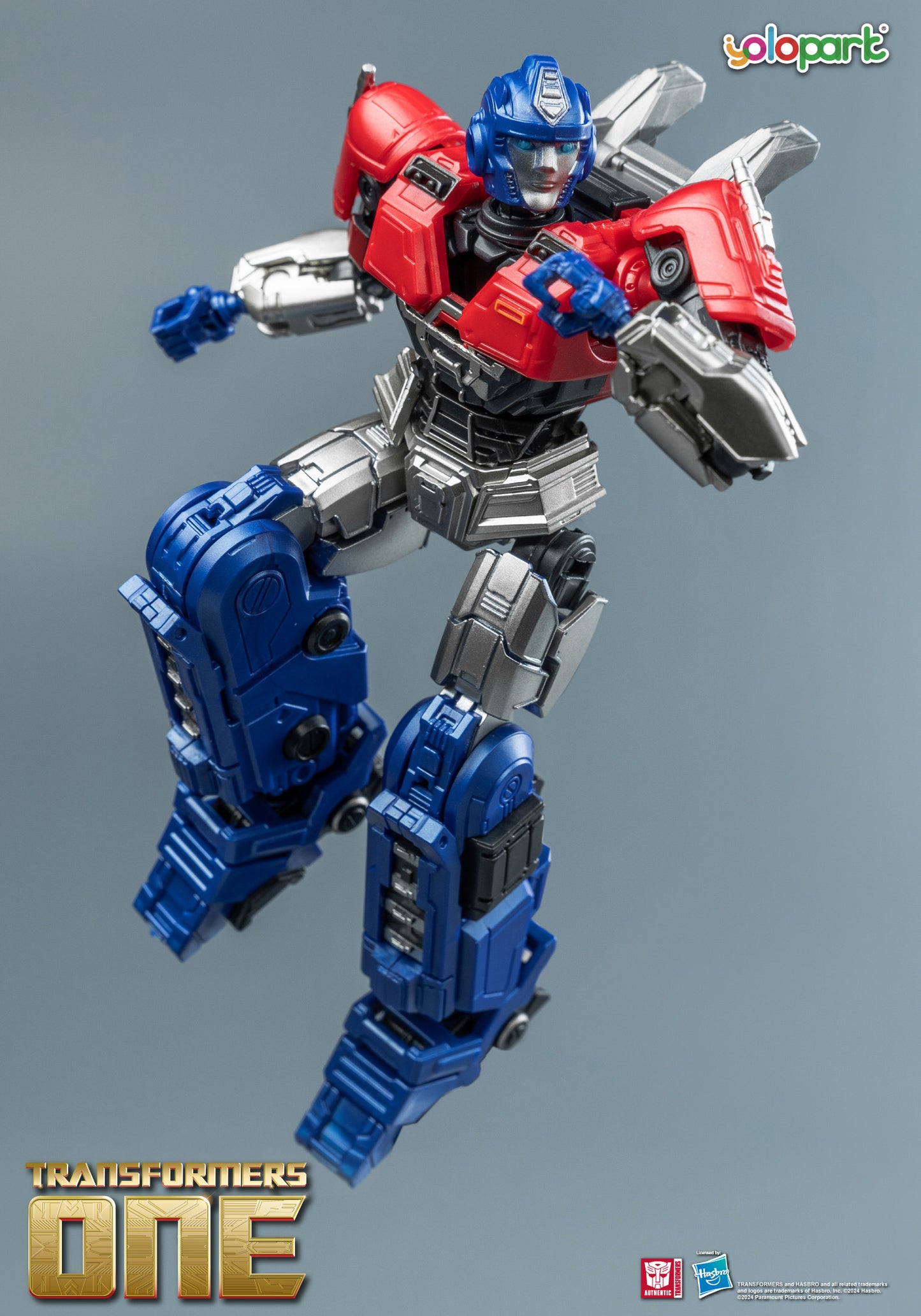 Transformers One Optimus Prime (Orion Pax) Cog-Less Mode - 5.51 Inch Highly Articulated Action Figure, Non-Converting Collectible for Boys and Girls Ages 8 and Up