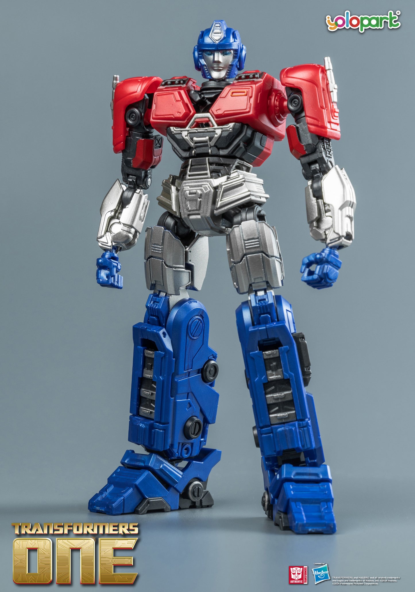 Transformers One Optimus Prime (Orion Pax) Cog-Less Mode - 5.51 Inch Highly Articulated Action Figure, Non-Converting Collectible for Boys and Girls Ages 8 and Up