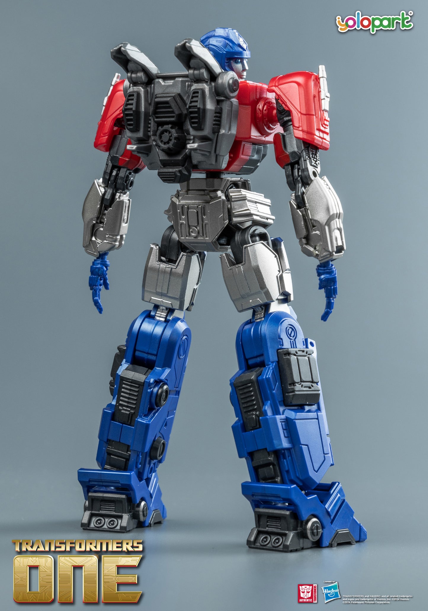 Transformers One Optimus Prime (Orion Pax) Cog-Less Mode - 5.51 Inch Highly Articulated Action Figure, Non-Converting Collectible for Boys and Girls Ages 8 and Up